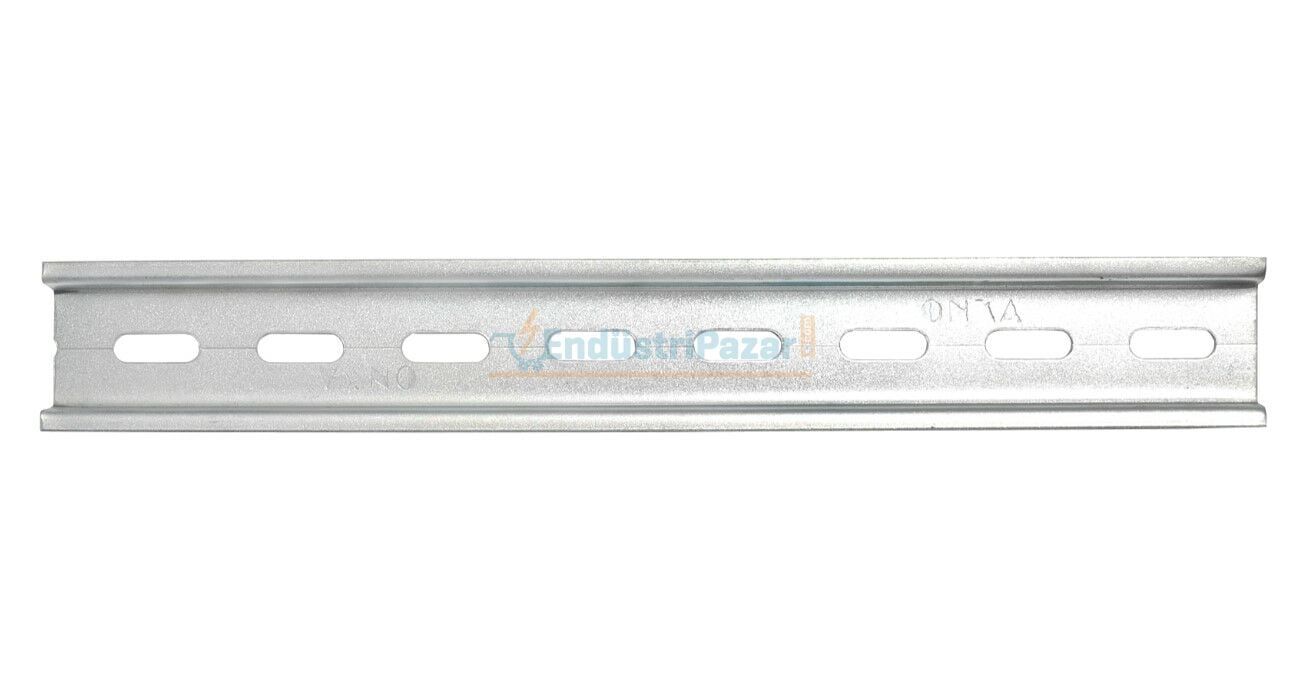 35*7,5 Delikli Galvaniz Kaplamalı Montaj Rayı 2mt 1100092 ONKA-4223 ONKA