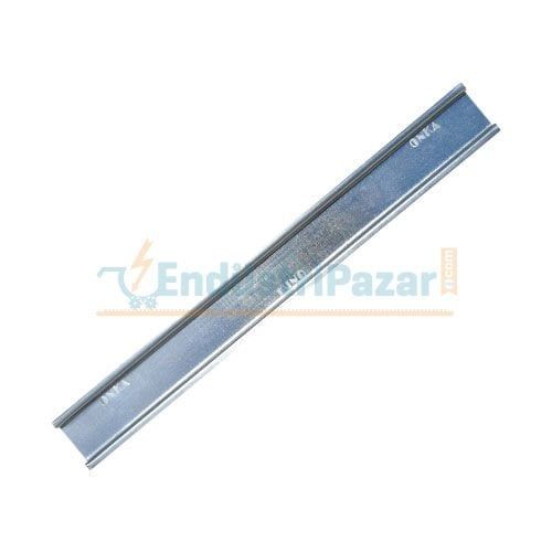35*7,5 Düz CR+3 Kaplamalı Montaj Rayı 1mt 1100012 ONKA-4022 ONKA