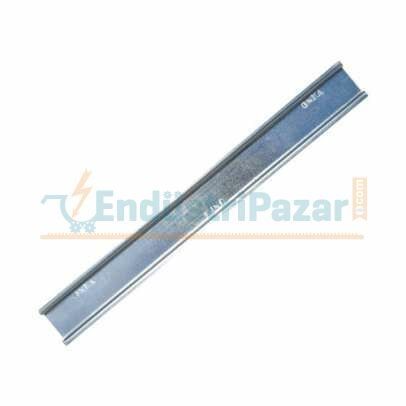 35*7,5 Düz CR+3 Kaplamalı Montaj Rayı 2mt 1100013 ONKA-4023 ONKA
