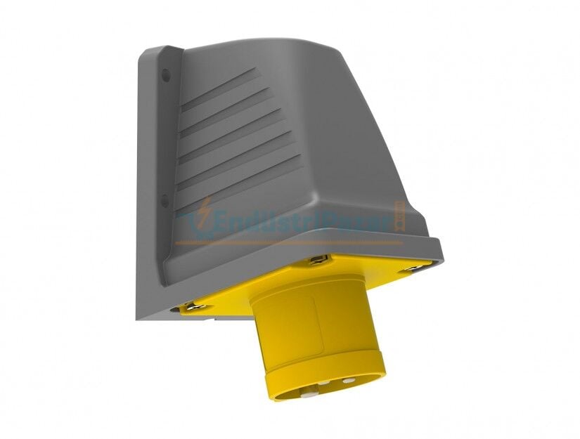 3*16A 110V 90° Eğik Duvar Fiş IP44 BC1-1303-2236 BEMİS