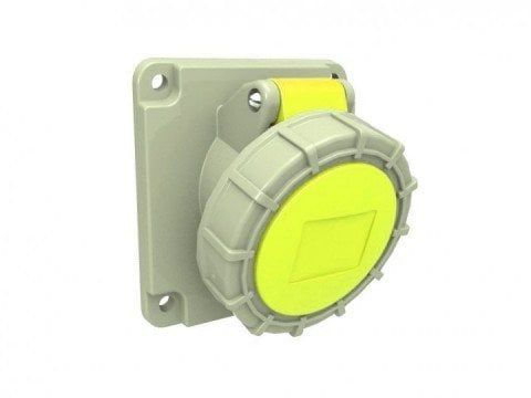 3*16A 110V 45 DERECE EĞİK MAKİNE PRİZİ CEE NORM 2P+E IP67 BC1-1303-7420 BEMİS