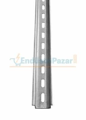 35*15 Delikli CR+3 Kaplamalı Montaj Rayı 2mt 1100041 ONKA-4073 ONKA