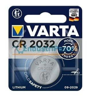 CR2032 LİTYUM 3V PİL VARTA