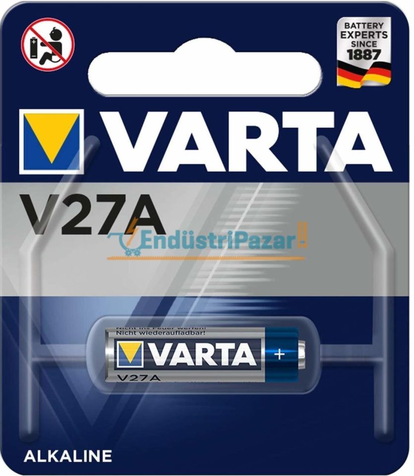 V27A LR27 12V ALKALİN PİL VARTA
