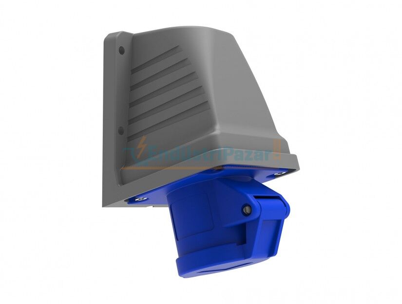 3*16A 220V 90° Eğik Duvar Priz IP44 BC1-1403-2535 BEMİS