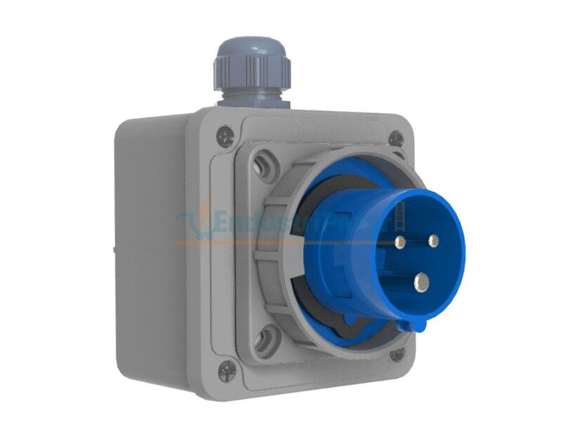 3*16A 220V Duvar Fiş IP67 BC1-1403-7210 BEMİS