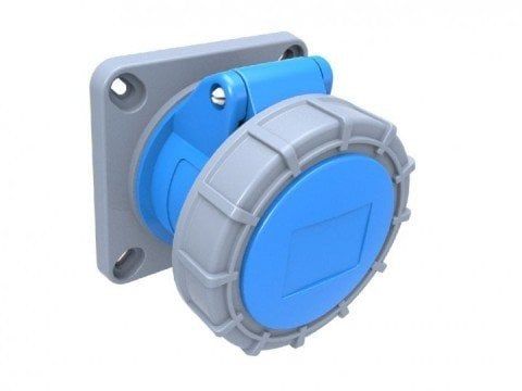 3*16A 220V MAKİNE PRİZİ CEE NORM 2P+E IP67 BC1-1403-7413 BEMİS