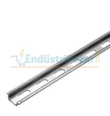 15*5,5 Delikli Galvaniz Kaplamalı Montaj Rayı 2mt 1100116 ONKA-4253 ONKA