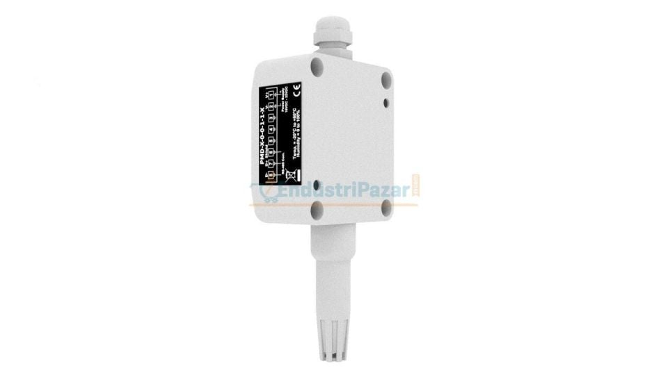 PMDL-W-H2/T2.1.0.0 Duvar Tipi Analog 2-10Vdc 16...32Vdc Nem + Sıcaklık Sensörü PRONEM MİDİ LCD EMKO