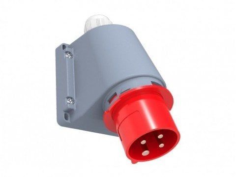 4*16A 380V EĞİK DUVAR FİŞİ CEE NORM 3P+E IP44 BC1-1504-2236 BEMİS