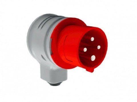 4*16A 380V EĞİK DÖNER FİŞ CEE NORM 3P+E IP44 BC1-1504-2130 BEMİS