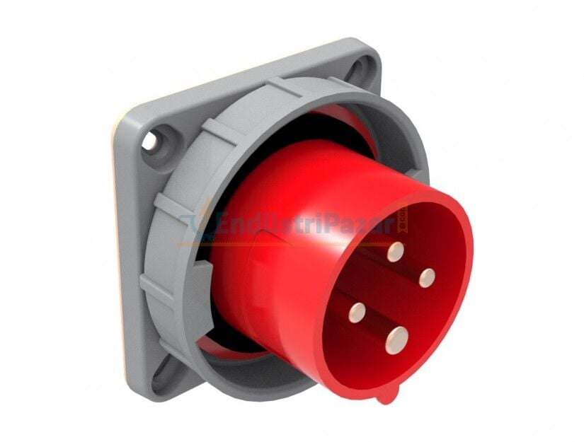 4*16A 380V Makine Fişi IP67 BC1-1504-7114 BEMİS
