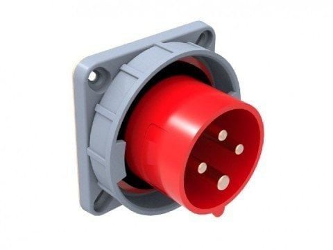 4*16A 380V MAKİNE FİŞİ CEE NORM 3P+E IP67 BC1-1504-7114 BEMİS