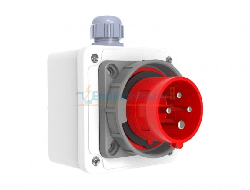 4*16A 380V Duvar Fiş IP67 BC1-1504-7210 BEMİS