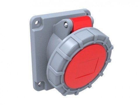 4*16A 380V EĞİK MAKİNE PRİZİ CEE NORM 3P+E IP67 BC1-1504-7420 BEMİS