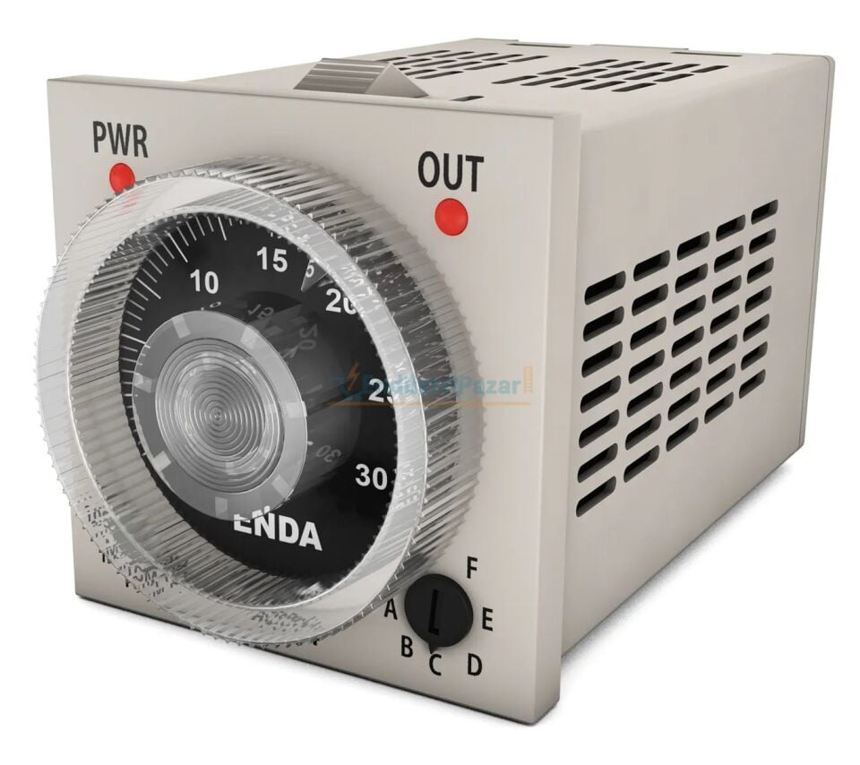 Çok Fonsiyonlu Analog Zaman Rölesi ATP4-UV-K07-12 ENDA