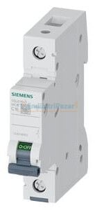 6kA 1 Kutup C 16A Otomatik Sigorta 5SL6116-7 SİEMENS