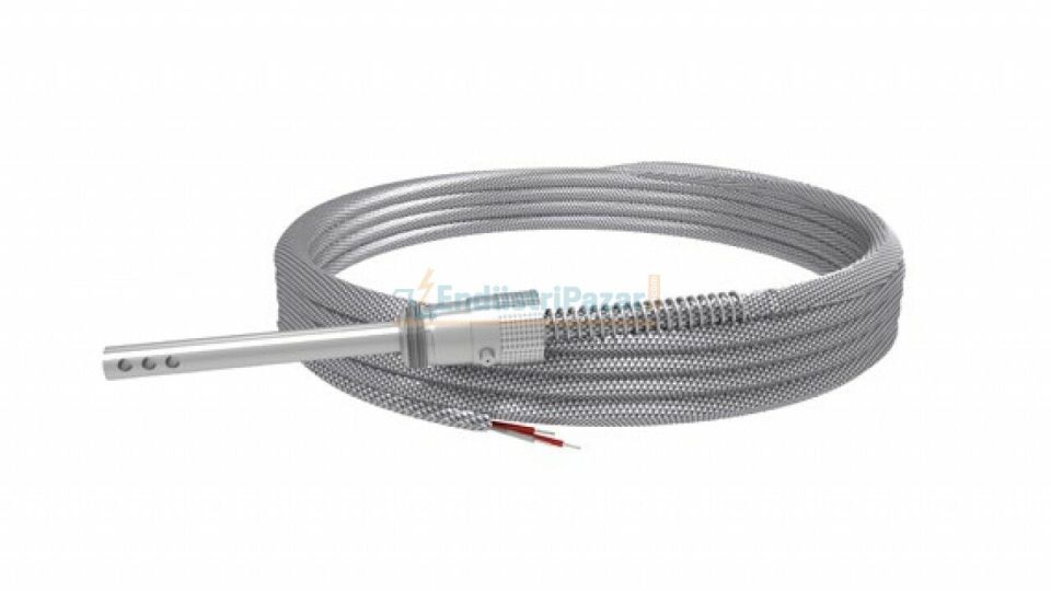 RTH-M06-L040-K01 DALMA BOYU 40MM TÜP ÇAPI 6MM 1/4*19`` KONNEKTÖRLÜ 1MT KABLOLU HAVA TİP BAYONET PT-100 EMKO
