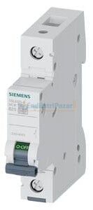 6kA 1 Kutup B 25A Otomatik Sigorta 5SL6125-6 SİEMENS