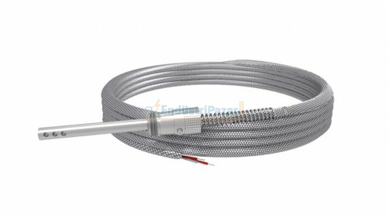 RTH-M06-L040-K02 DALMA BOYU 40MM TÜP ÇAPI 6MM 1/4*19`` KONNEKTÖRLÜ 2MT KABLOLU HAVA TİP BAYONET PT-100 EMKO