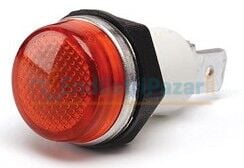 12VDC Kırmızı 14mm Sinyal S140NK1 EMAS