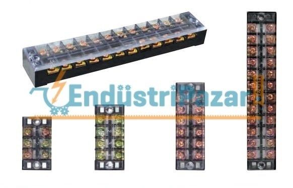 12` Lİ 600V 25A KAPAKLI TERMİNAL KLEMENS ONKA-5148