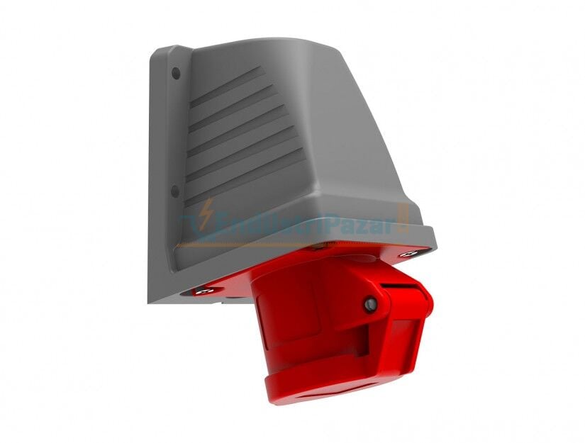 5*16A 380V 90° Eğik Duvar Priz IP44 BC1-1505-2535 BEMİS