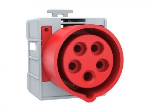 5*16A 380V RAY PRİZİ CEE NORM 3P+E+N IP20 BR1-1505-2711 BEMİS