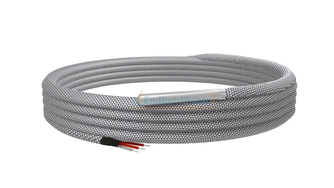 RTSM-M06-L050-K03 BAYONET SONDA TİP ÇELİK ÖRGÜ 3MT KABLOLU PT-100 EMKO