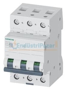6kA 3 Kutup C 50A Otomatik Sigorta 5SL6350-7 SİEMENS