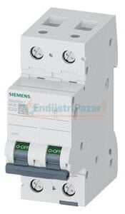 6kA 1 Kutup + Nötr Kesmeli C 20A Otomatik Sigorta 5SL6520-7 SİEMENS