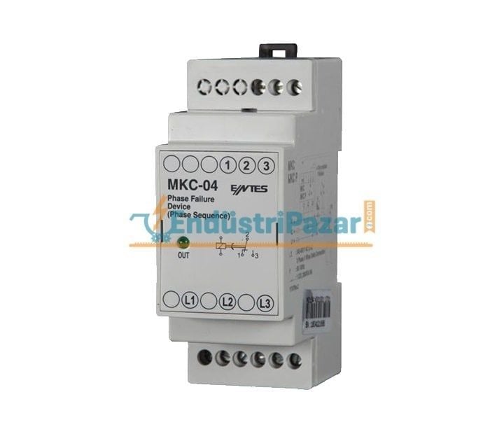 MKC-04 MOTOR (FAZ) KORUMA RÖLESİ (220-230VAC) ENTES