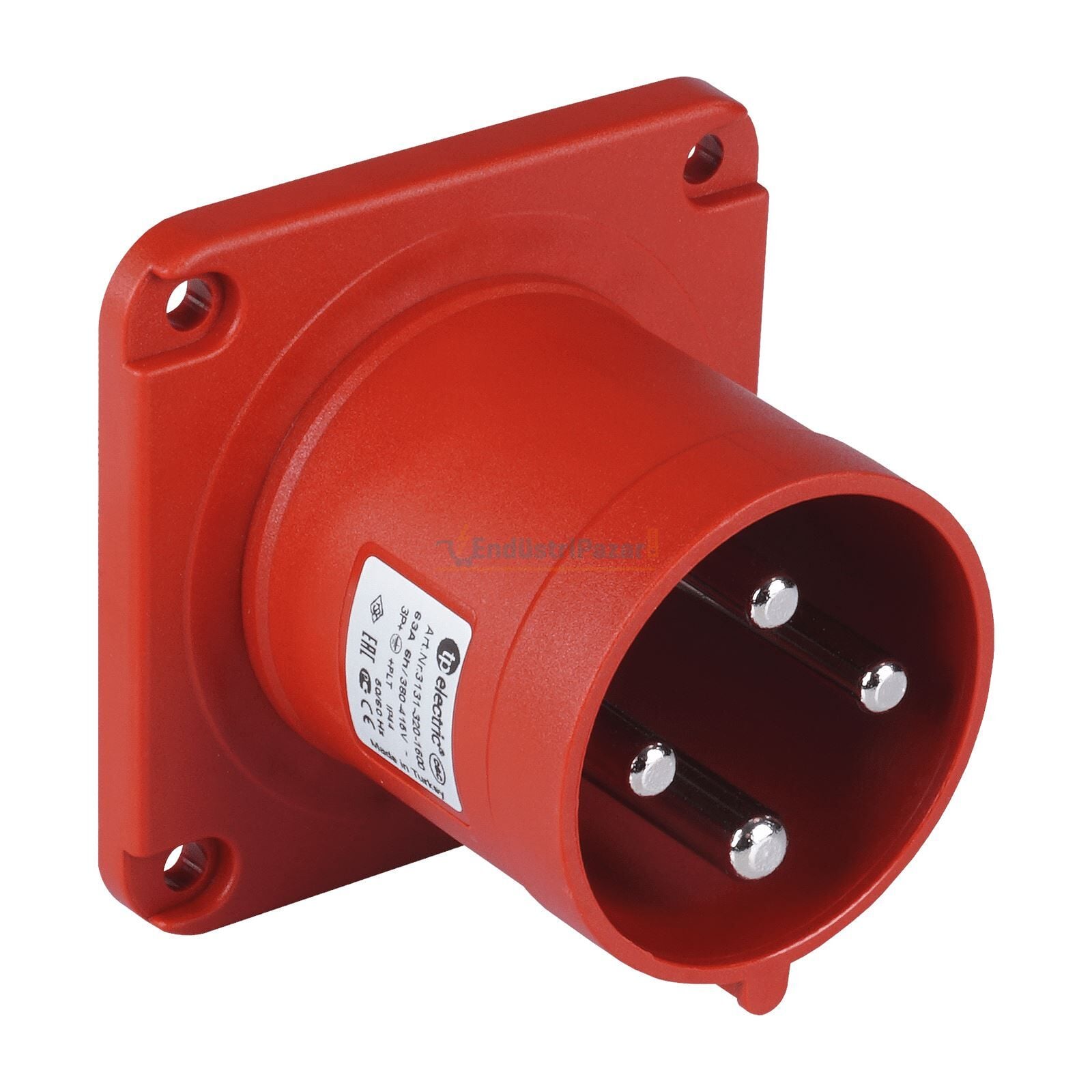 4*63A Makine Fişi 3131-320-1600 TP