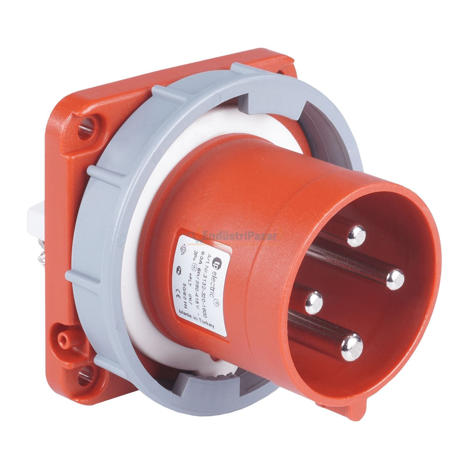 4*125A Makine Fişi 3137-320-1600 TP