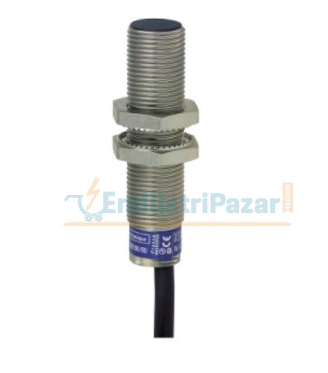 XS612B1PBL2 Telemecanique PNP NK M12 4mm Algılama 2m Kablolu Düz Kafa Endüktif Sensör XS612B1PBL2