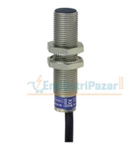 XS612B1PBL2 Telemecanique PNP NK M12 4mm Algılama 2m Kablolu Düz Kafa Endüktif Sensör XS612B1PBL2