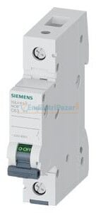 10kA 1 Kutup C 63A Otomatik Sigorta 5SL4163-7 SİEMENS