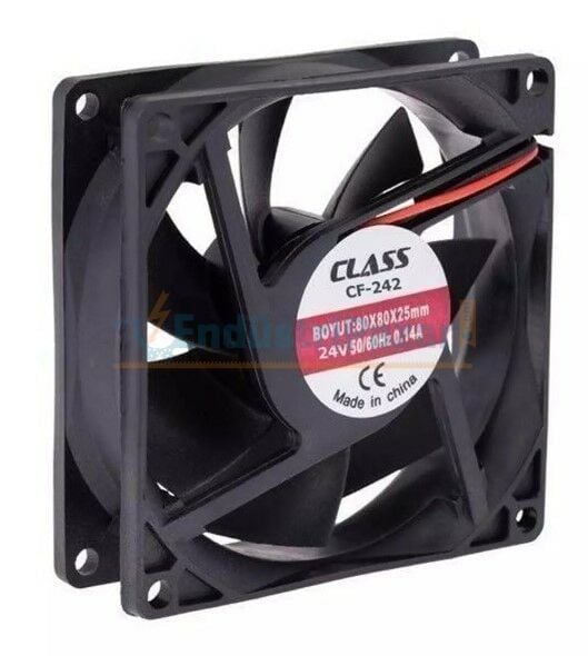 80*80*25mm 24V DC 0,08A Fan CF242 CLASS