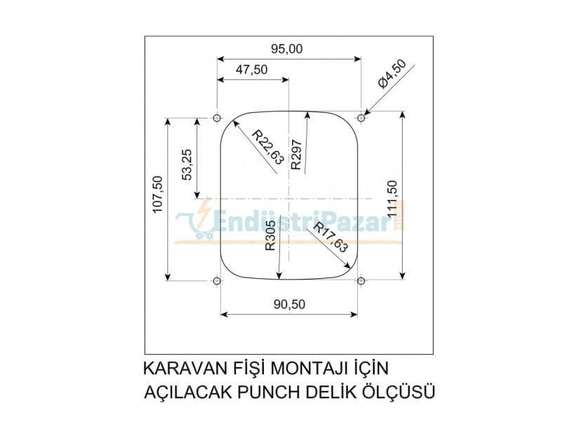 Boş Kasa (ABS) Karavan Tipi BKT-3000-3000 BEMİS