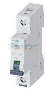 1 Faz 25A B Tipi 6kA Otomatik Sigorta 5SL6125-6 SİEMENS