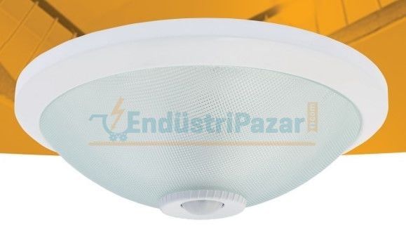360° Hareket Sensörlü Metal Gövde Tavan Armatürü 109964 TİO