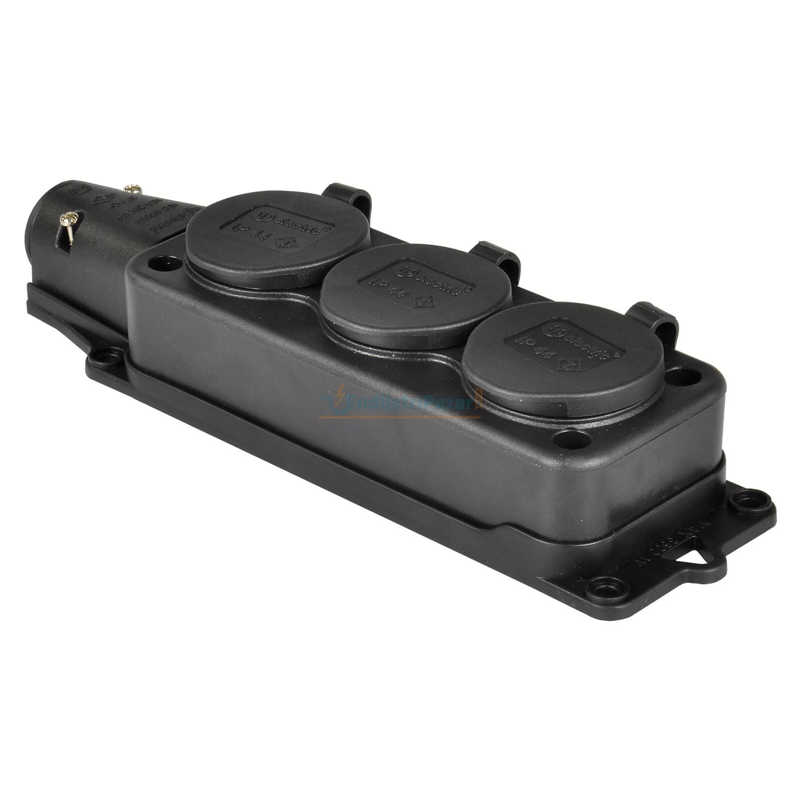 1*16A Kauçuk Üçlü Grup Priz 3101-308-0300 TP