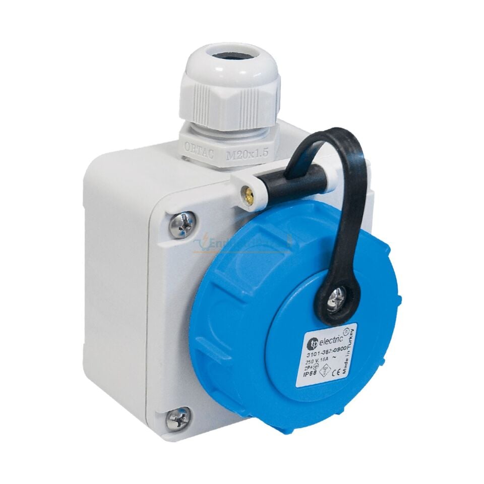1*16A UPS Duvar Prizi 3101-382-0900 TP