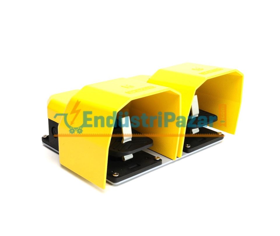 AYAK KORUMALI ALÜMİNYUM ÇİFT PEDAL (1NA+1NK)+(2NA+2NK) PDKA22BG10 EMAS