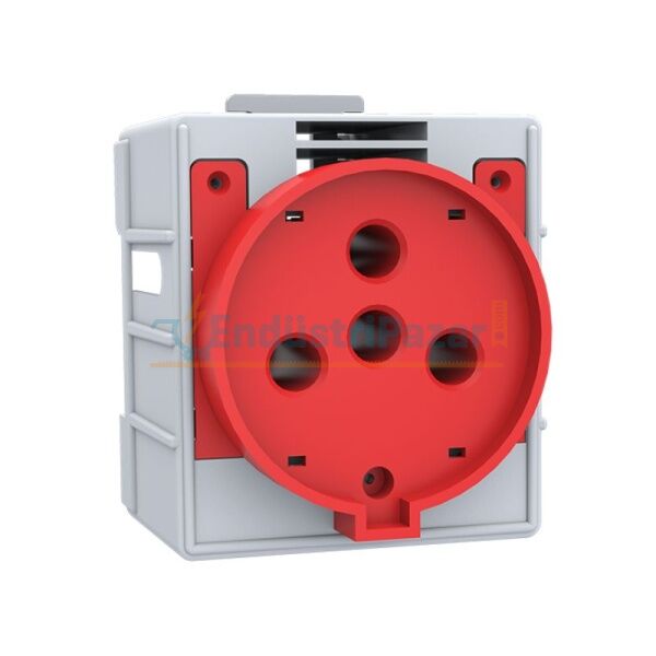 3*25A 380V Ray Priz (Plastik) IP20 BY10-316 BYES