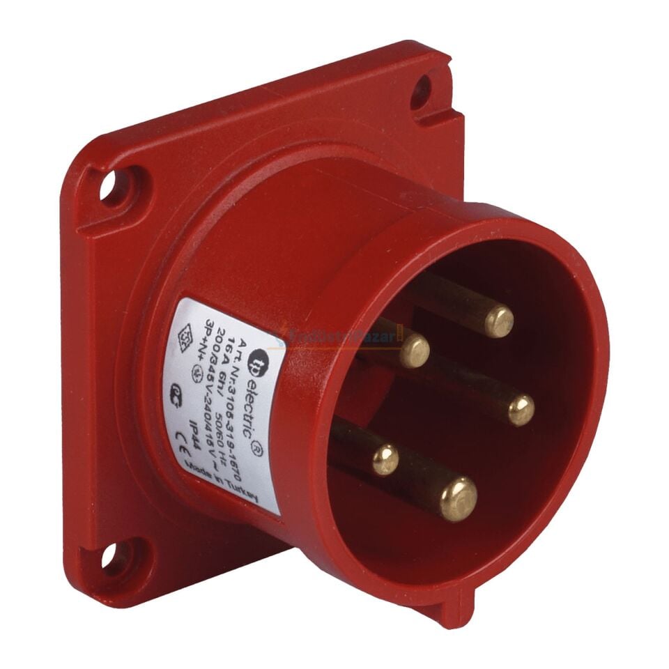 5*16A Makine Fişi 3105-319-1670 TP