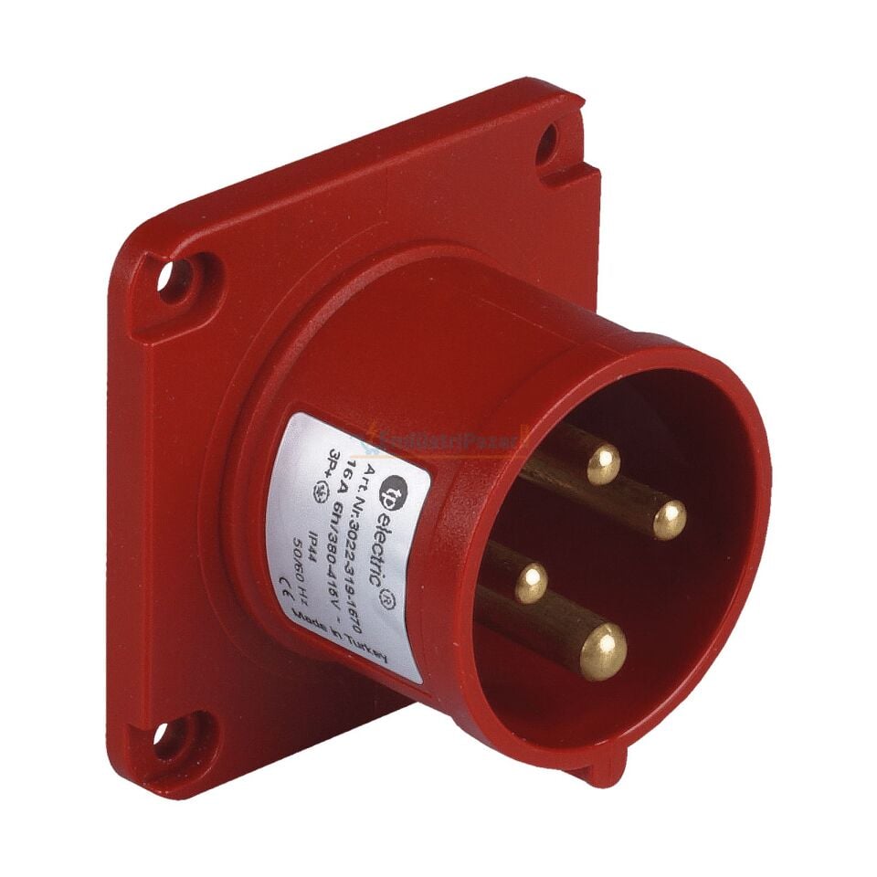 4*16A Makine Fişi 3122-319-1670 TP