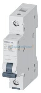 6kA 1 Kutup C 25A Otomatik Sigorta 5SL6125-7YA SİEMENS