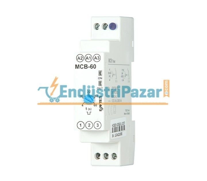 MCB-60 4-60 SANİYE ZAMAN RÖLESİ ENTES