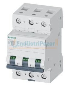 3 Faz 4A C Tipi 6kA Otomatik Sigorta 5SL6304-7 SİEMENS
